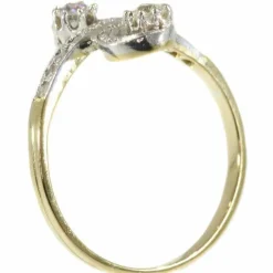 Bague Toi et moi en diamant