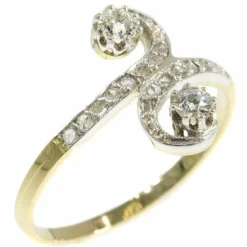 Bague Toi et moi en diamant