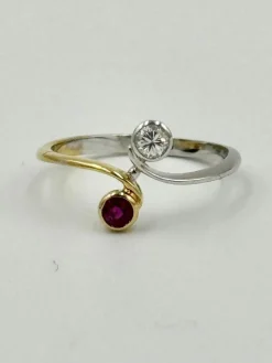 Bague toi et moi or