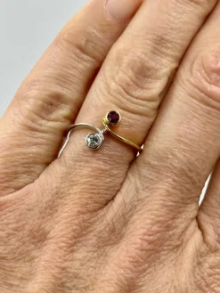 Bague toi et moi or