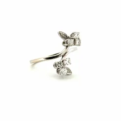 Bague Toi et Moi Or Blanc 18k & Diamants