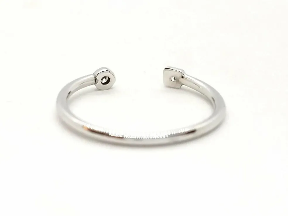 Bague Toi et Moi Or blanc Diamant