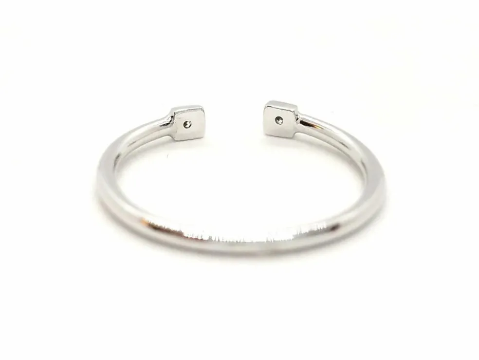 Bague Toi et Moi Or blanc Diamant