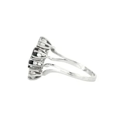 Bague Toi et Moi or saphir et diamants