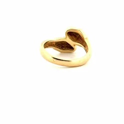 Bague Toi et Moi Serpents Diamants & Topazes