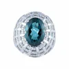 Bague Topaze royale et Diamants