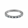 BAGUE TOUR COMPLET SAPHIRS ET DIAMANTS