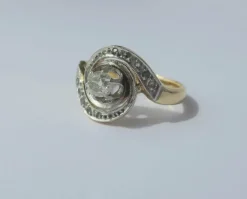 Bague Tourbillon diamants