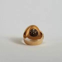 Bague tourbillon diamants 0.56 carats