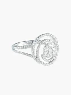 Bague Tourbillon Diamants