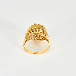 Bague Tourbillon Or Jaune Diamants