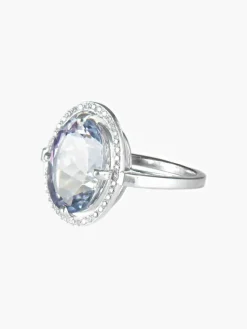 Bague Tourmaline bleue Diamants