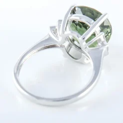 Bague Tourmaline green blue London Diamants
