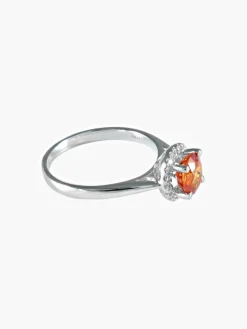 Bague Tourmaline orange