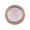 Bague Tourmaline rose cabochon