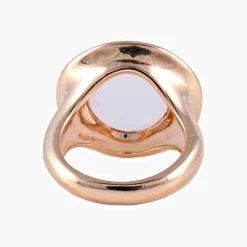 Bague Tourmaline rose cabochon