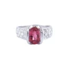 Bague Tourmaline rose Diamants