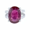 Bague Tourmaline rouge