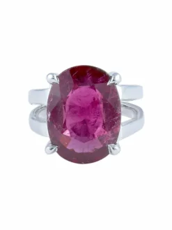 Bague Tourmaline rouge