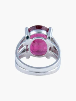 Bague Tourmaline rouge