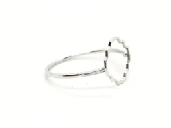 Bague Transparence Or blanc