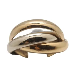 Bague tricolore en Or
