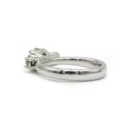 Bague Trilogie - Or blanc et diamants
