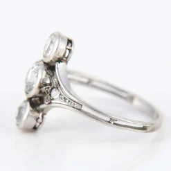Bague trilogie Art Déco