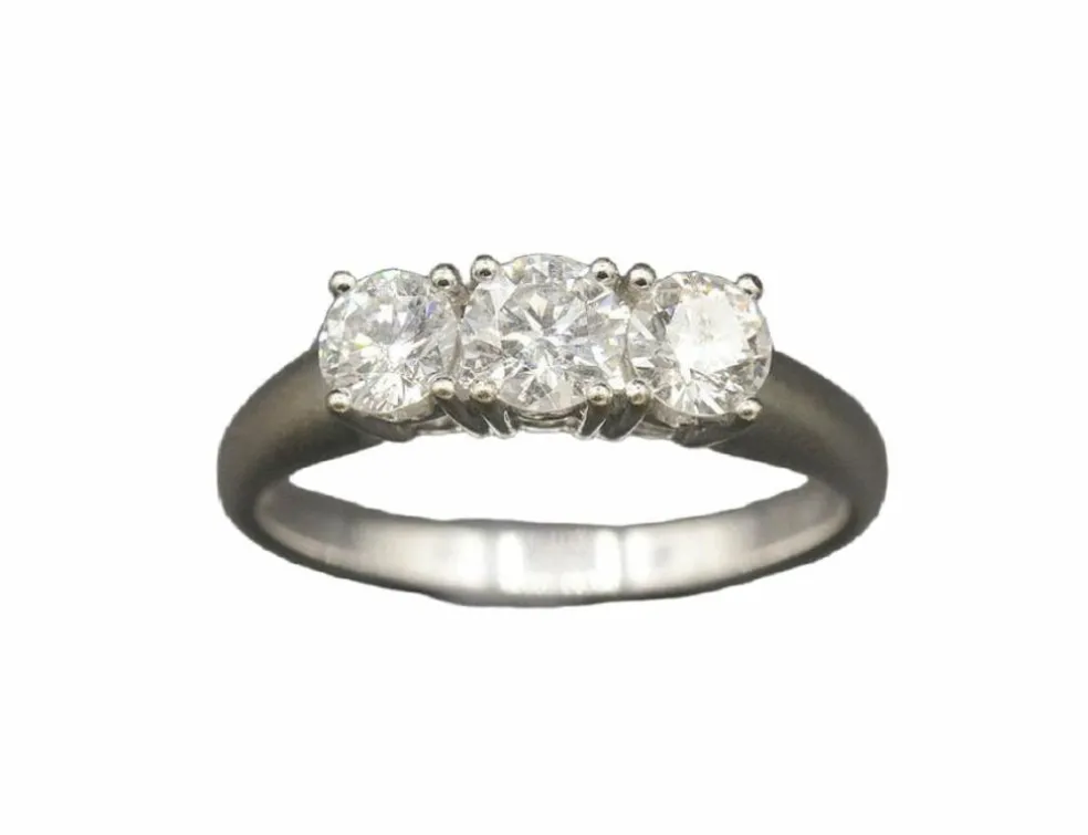 Bague Trilogie diamants