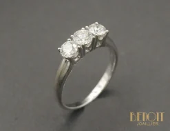 Bague Trilogie diamants