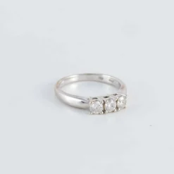 Bague Trilogie Diamants 0.45ct