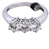 Bague TRILOGIE en or blanc