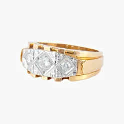 Bague Trilogie géométrique