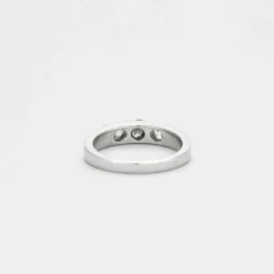 Bague trilogie or blanc
