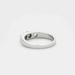Bague trilogie or blanc