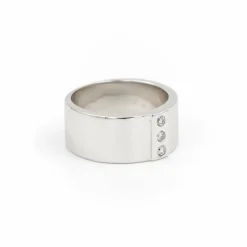 Bague Trilogie Or blanc Diamant