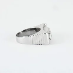 Bague Trilogie Or blanc Diamants