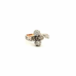Bague Trilogie Or Jaune Diamants
