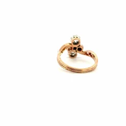 Bague Trilogie Or Jaune Diamants
