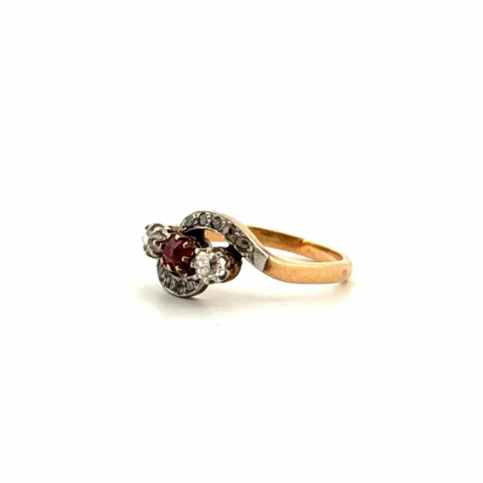 Bague Trilogie or jaune 18k