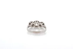 Bague trilogie platine et diamants