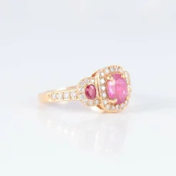 Bague Trilogie Rubis