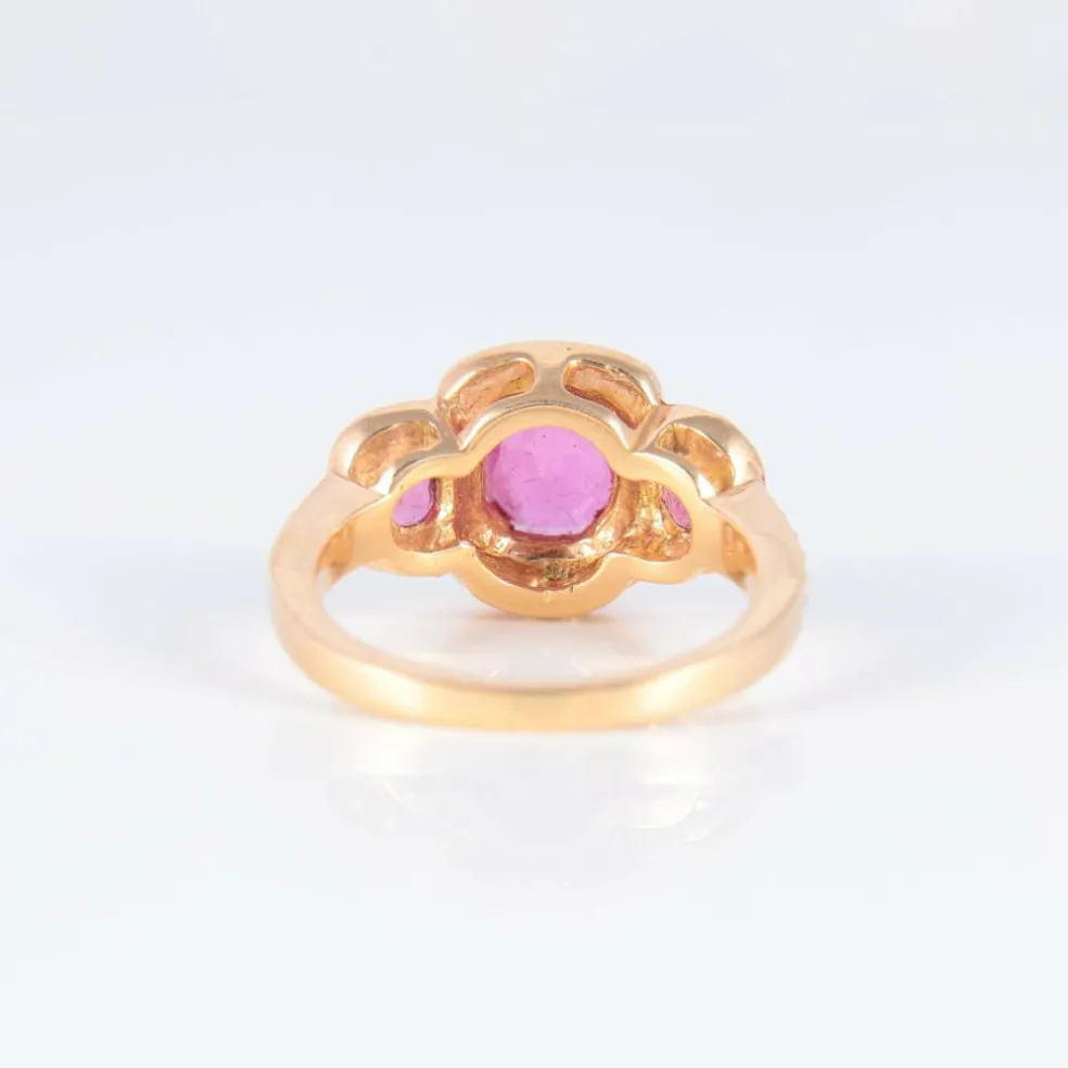 Bague Trilogie Rubis