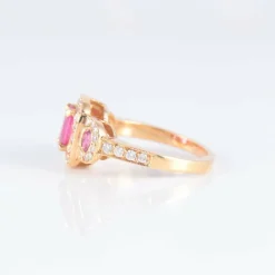 Bague Trilogie Rubis