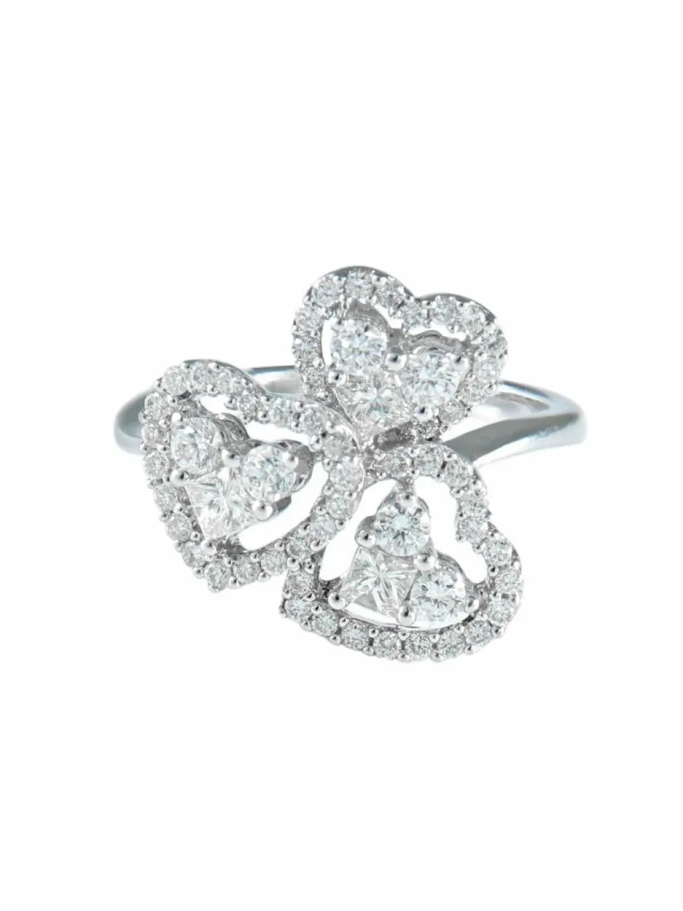 Bague Trio de Coeur