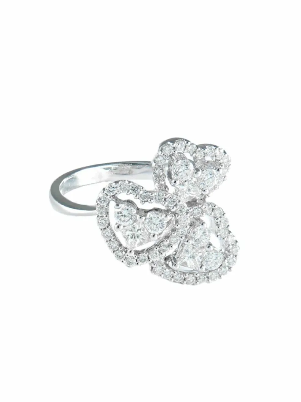 Bague Trio de Coeur