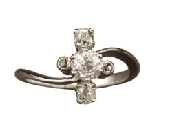 Bague Trio Diamants