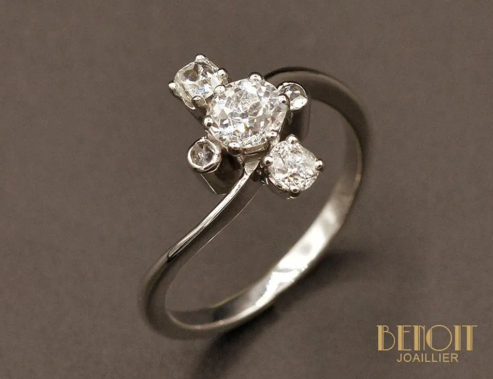 Bague Trio Diamants
