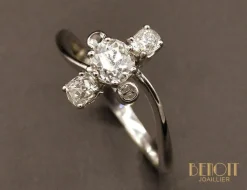 Bague Trio Diamants