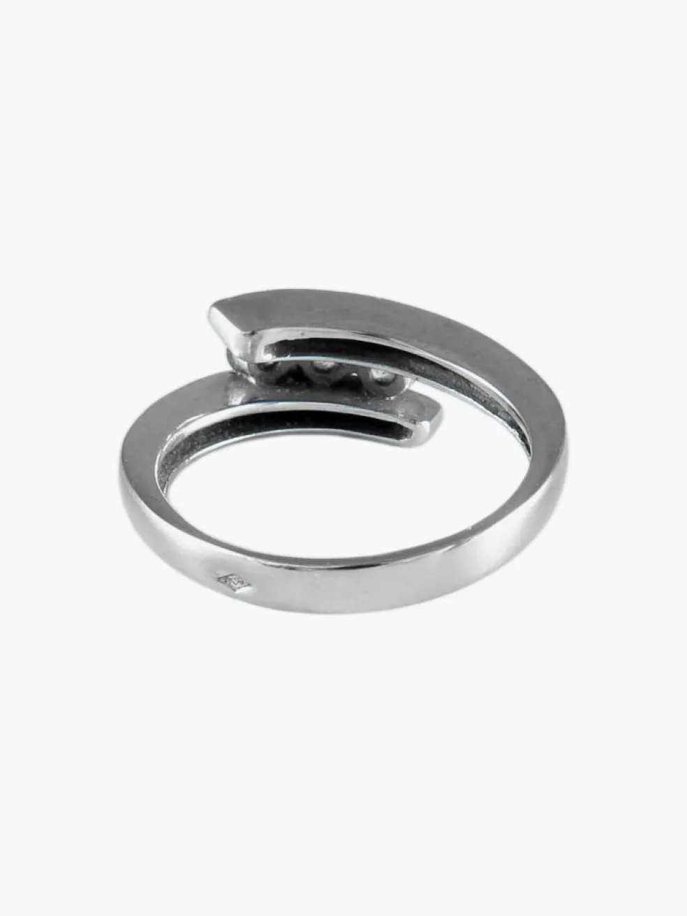 BAGUE "TRIO" OR BLANC & DIAMANTS